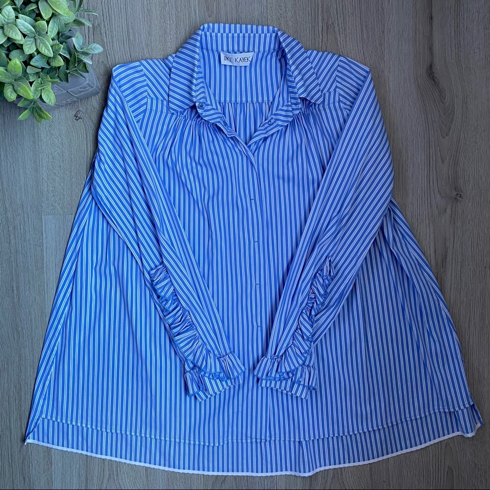 Dice Kayek striped shirt